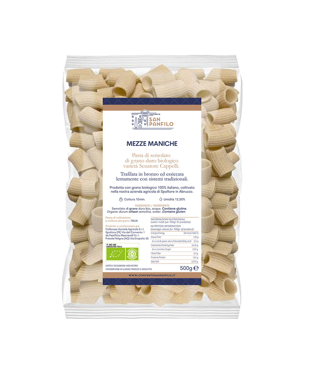 Mezze Maniche BIO 500g